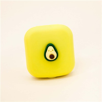 Контейнер для линз "Mini Avocado", green